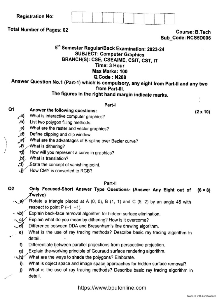 Computer Graphics | PDF