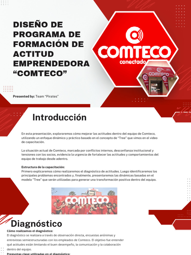 Capacitación para Actitud Emprendedora en Comteco | PDF | Inteligencia ...