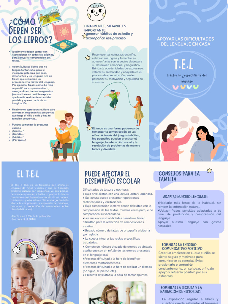 Estrategias para Apoyar el TEL en Casa | PDF | Comunicación | Sicología