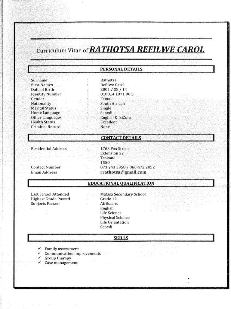 CV | PDF