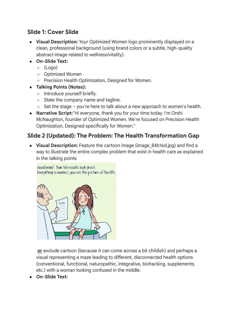 Optimized Women Pitch Deck (v5 - Strategic Refinements - Notes - Script ...