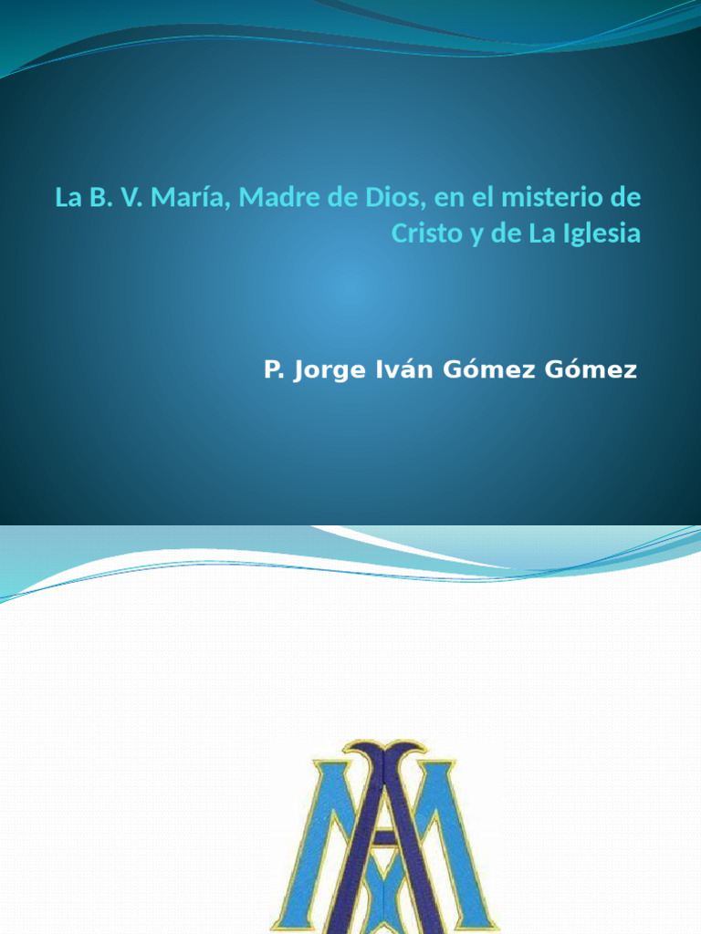 María en La Fe de La Iglesia | PDF | María, madre de Jesús | Cristo ...