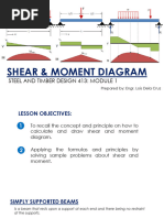 Maximum Shear and Moment in Moving Loads | PDF | Beam (Structure) | Bending