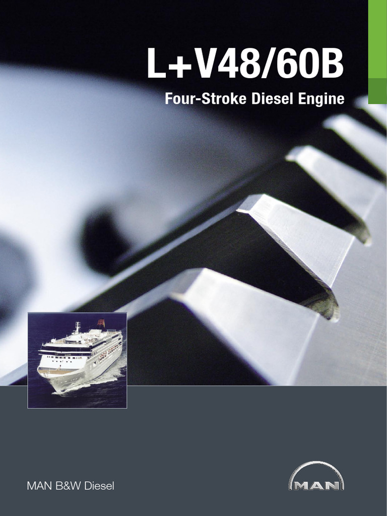 MAN B&W L48/60B Diesel Engine Specs | PDF | Diesel Engine | Engines