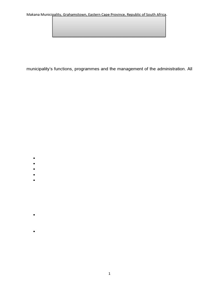 Local Government Functions and Objectives | PDF | Audit | Mayor