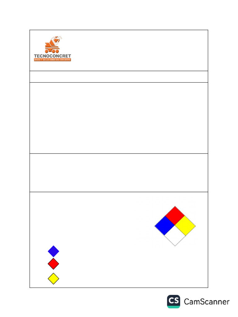MSDS Sonogrout Patch MC | PDF | Agua