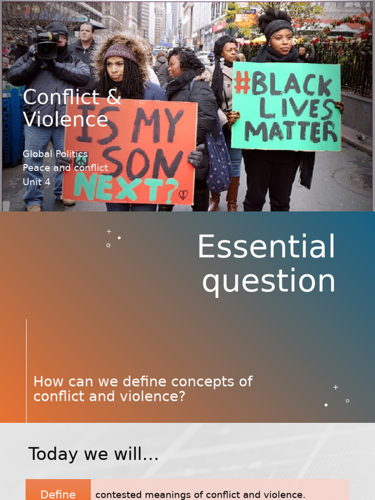 Understanding Conflict and Violence Dynamics | PDF | Violence | Peace