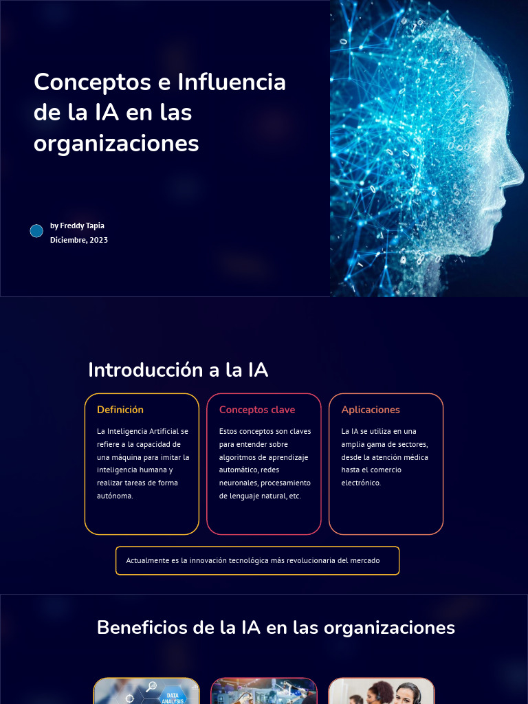Impacto de la IA en Organizaciones | PDF | Inteligencia artificial ...