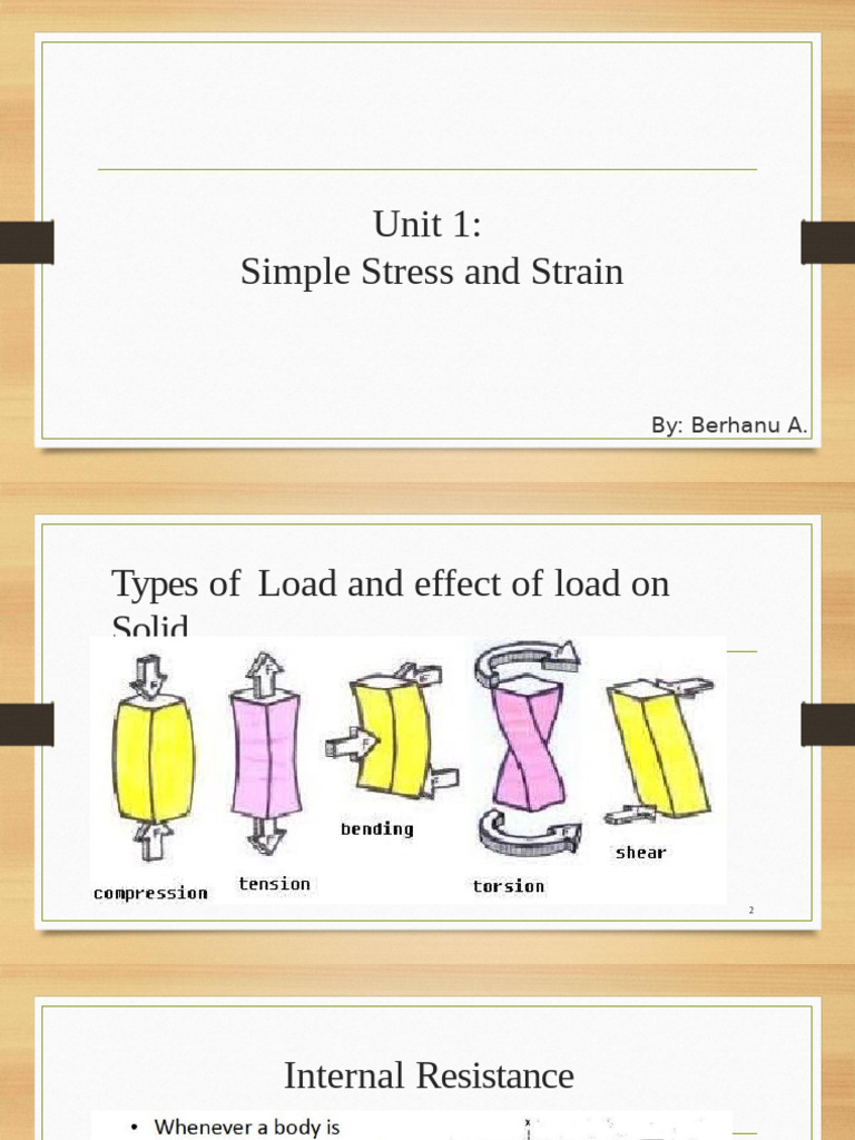 Stress and Strain Fundamentals | PDF