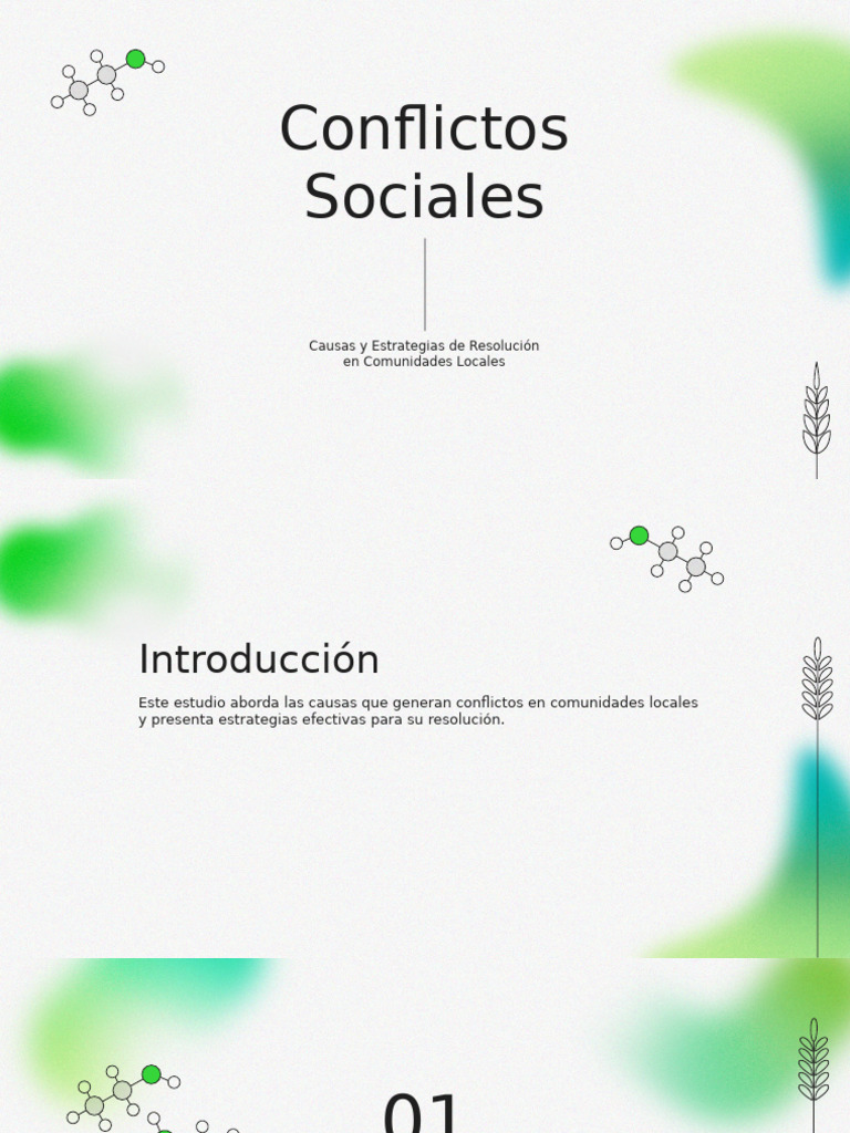Conflictos Sociales | PDF | Conflicto (proceso) | Desigualdad social