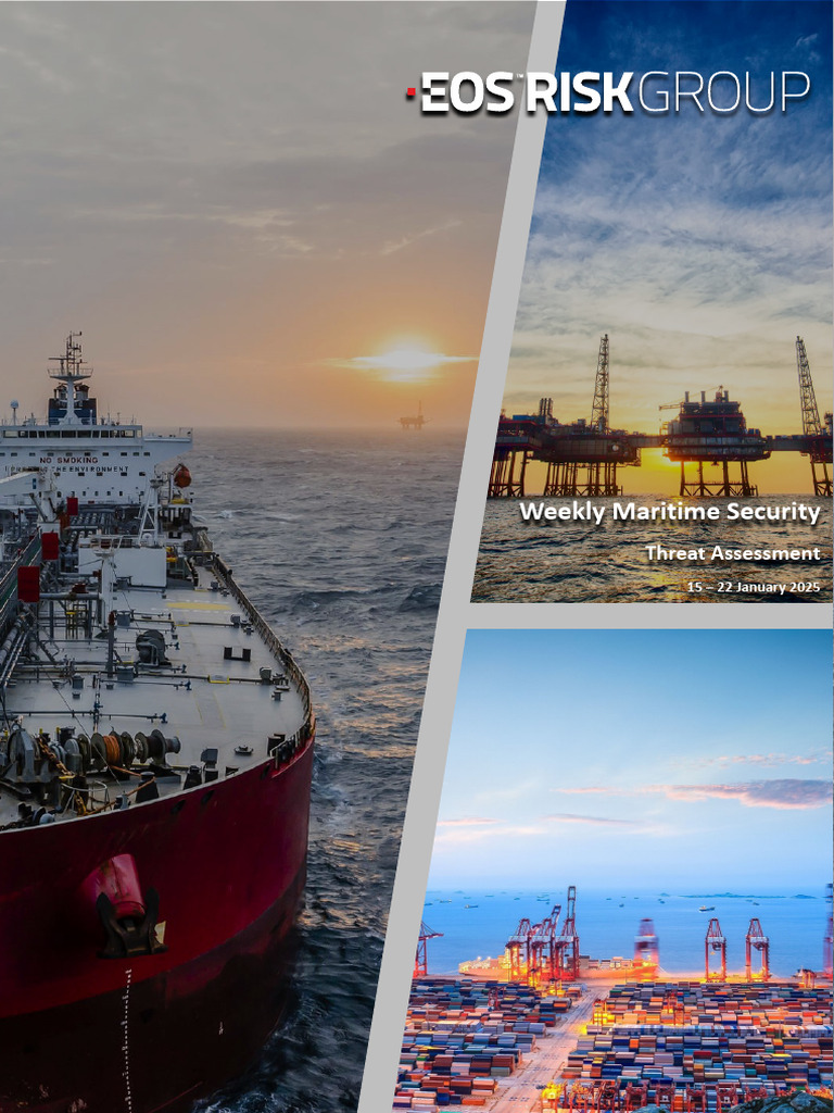 EOS Risk Group Weekly Maritime Security Threat Assessment 220125 | PDF ...