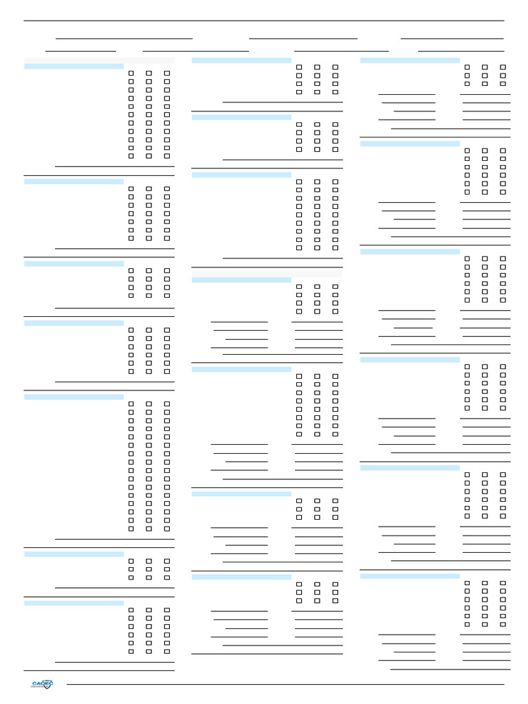 Level III Inspection Checklist | PDF | Anchor | Screw