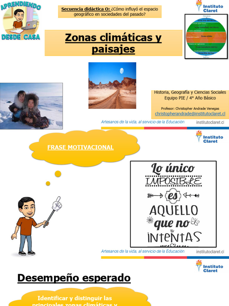 Zonas Climáticas y Paisajes de la Tierra | PDF | Clima | Clima templado