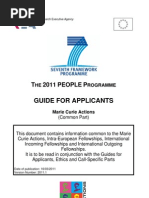 Guide For Applicants: T 2011 People P