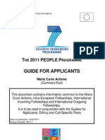 Guide For Applicants: T 2011 People P