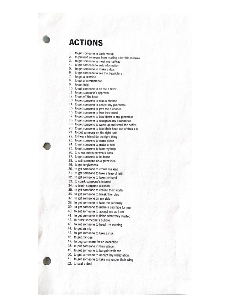 ACTIONS | PDF