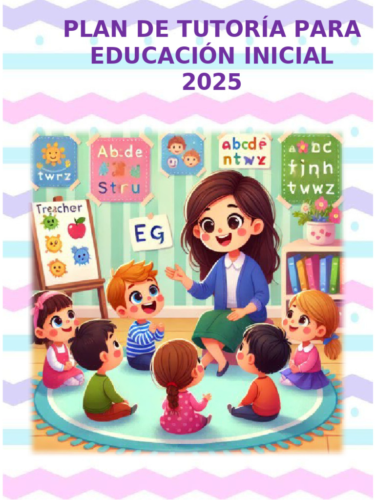 Plan de Tutoría Inicial 2025 | PDF | Educación de la primera infancia