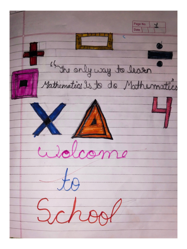 Maths CH - 1 Class 4th | PDF