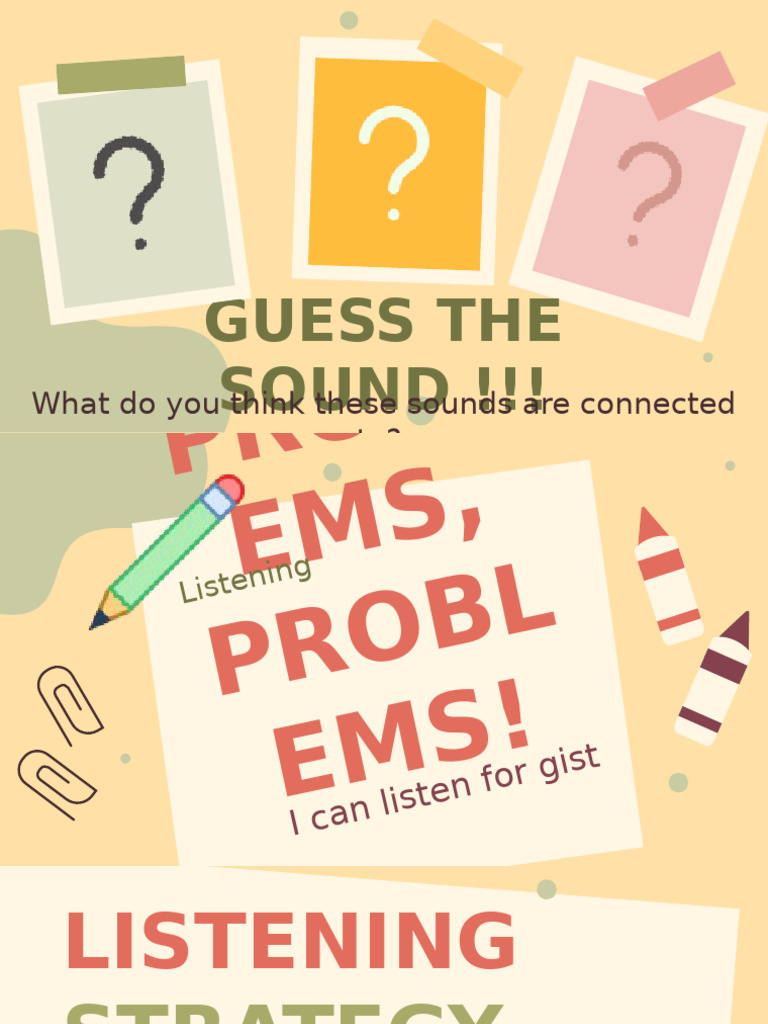 Sound Recognition Listening Exercise | PDF | Planets | Planets In Astrology
