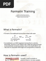 Formaldehyde Spill Cleanup Protocol | PDF | Formaldehyde | Personal ...