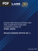 BV Rules for Steel Ships NR467 & NR600 | PDF