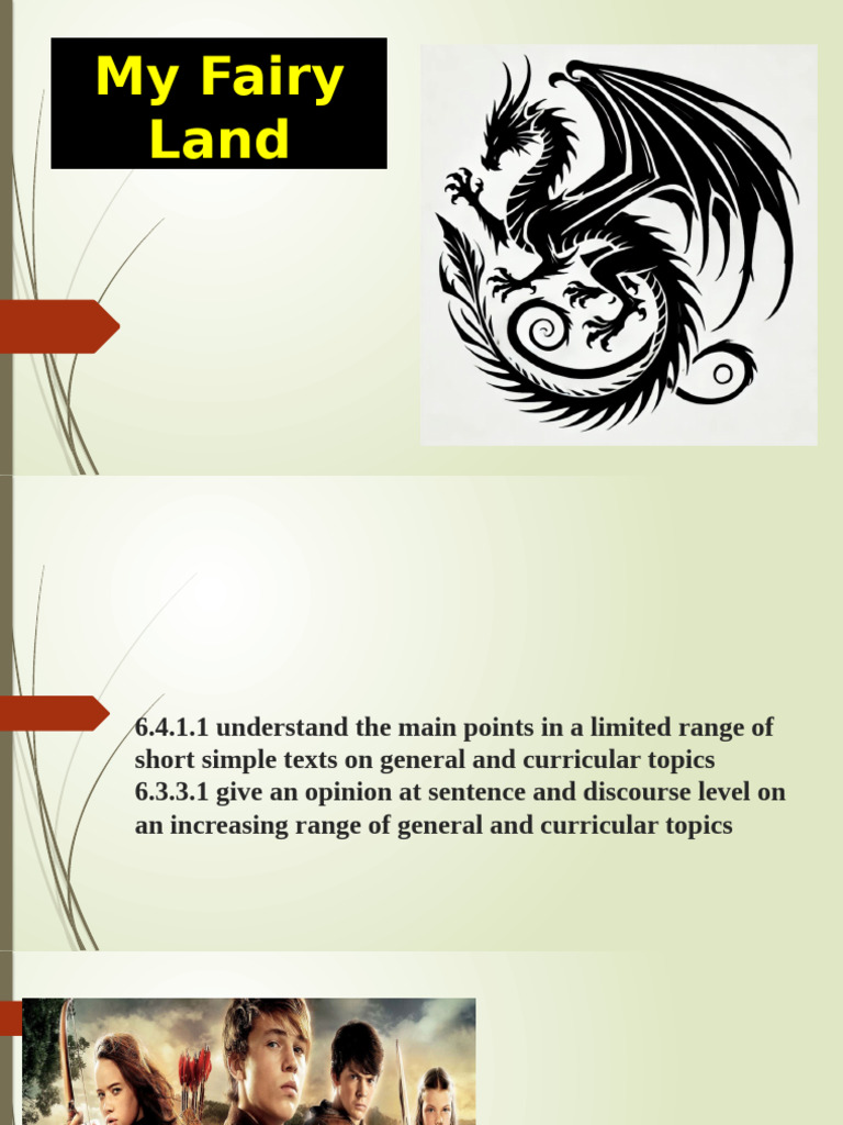 Magic Land Adventure Story and Activities | PDF