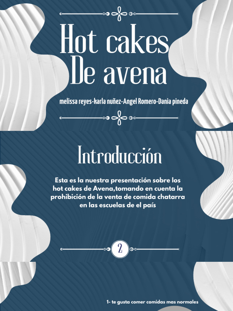 Blue and White Simple Abstract Group Project Presentation PDF | PDF | Fruta