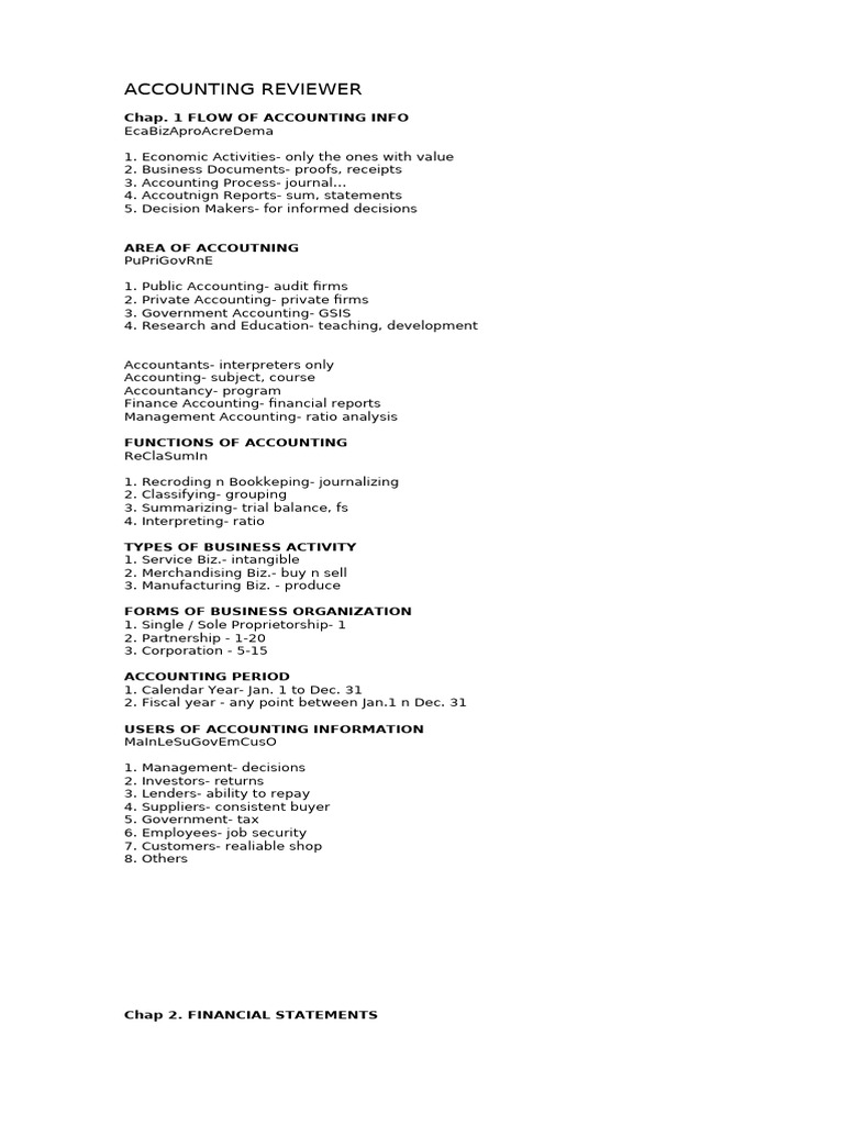 Accounting Fundamentals Overview | PDF | Debits And Credits | Expense