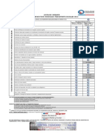 Lista de Chequeo Preventivo 2012 Transporte Escolar