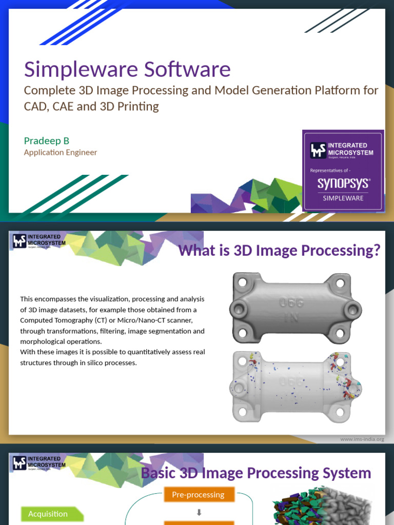 IMS Materials FE | PDF | 3 D Computer Graphics | Image Segmentation