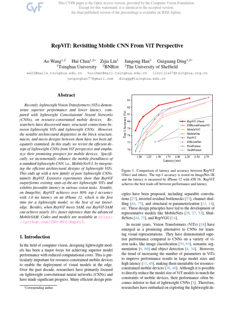 Revisiting Mobile CNN From ViT Perspective | PDF | Computer Science ...