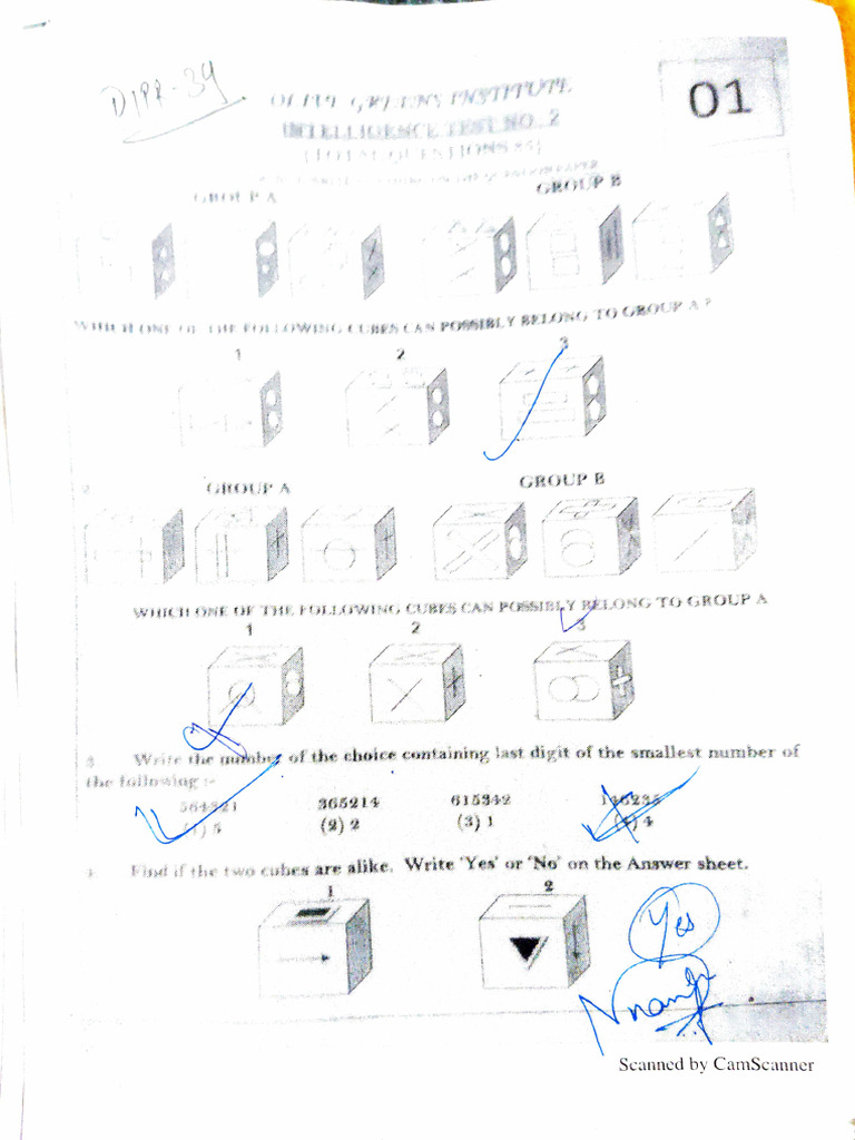 DIPR OIR Test Overview and Analysis | PDF