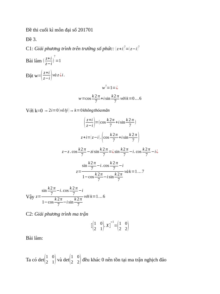 De Thi Tham Khao So 3 | PDF