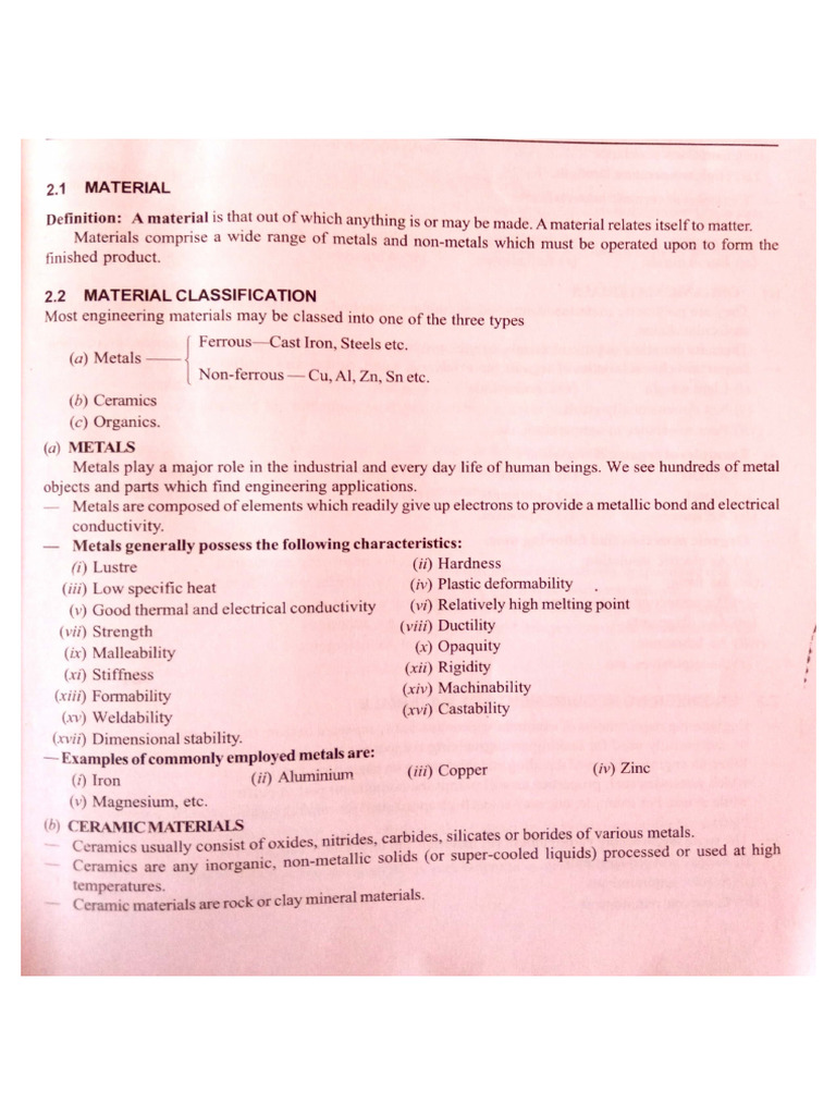 Materials Properties | PDF
