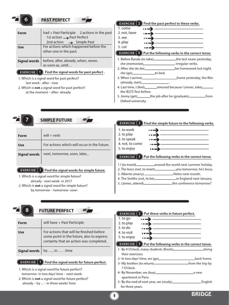 Bridge Final March 2020-9 | PDF | Language Mechanics | Syntax