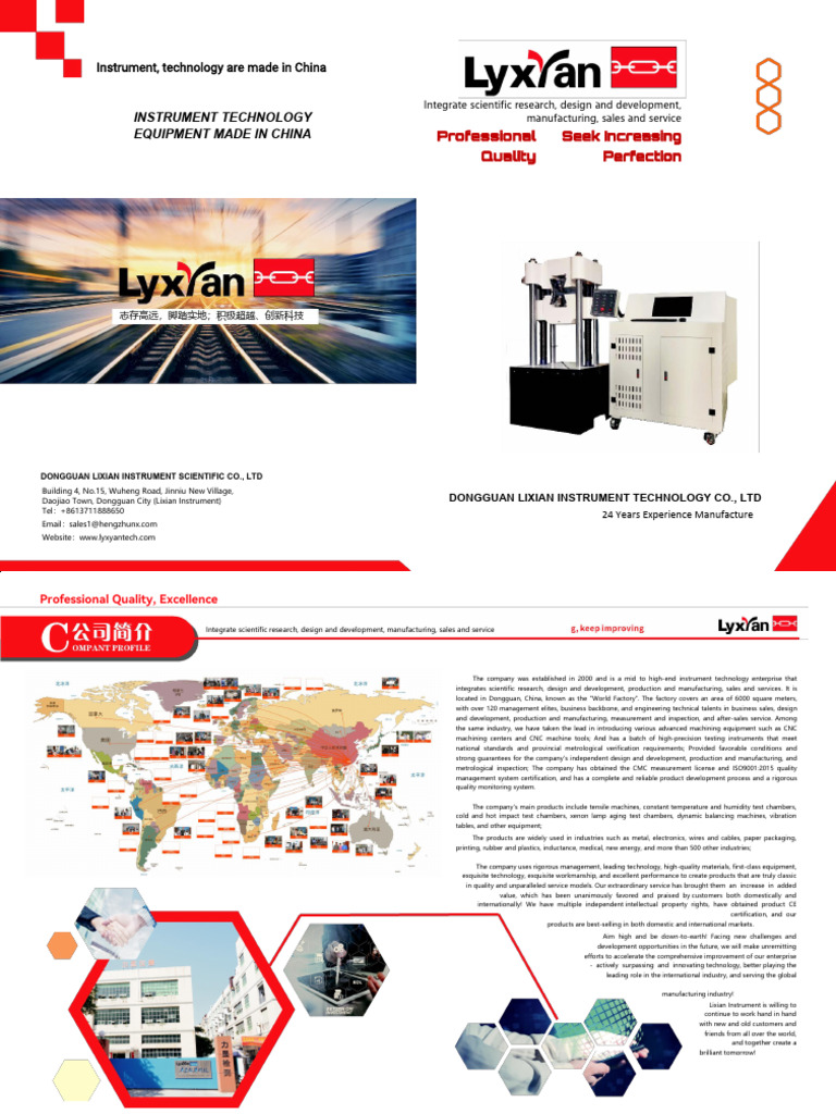 Instrument, Technology Are Made in China | PDF | Bending | Concrete