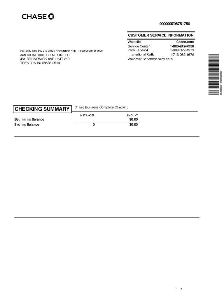 List 2 | PDF | Chase Bank | Banking