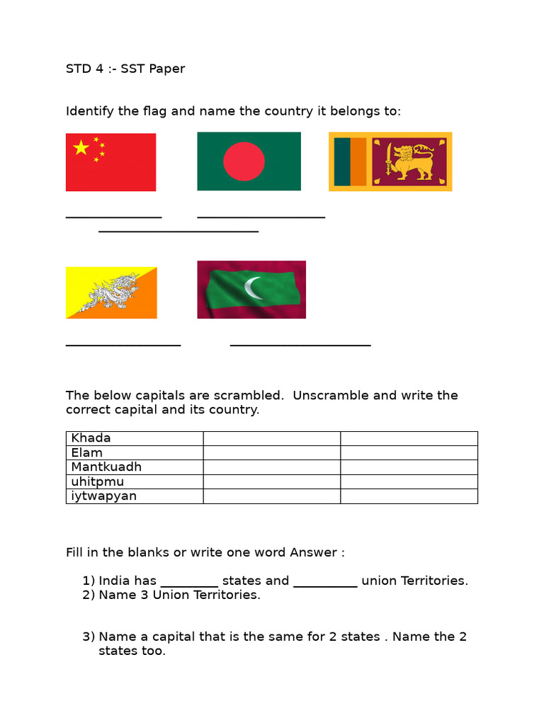 STD 4 | PDF