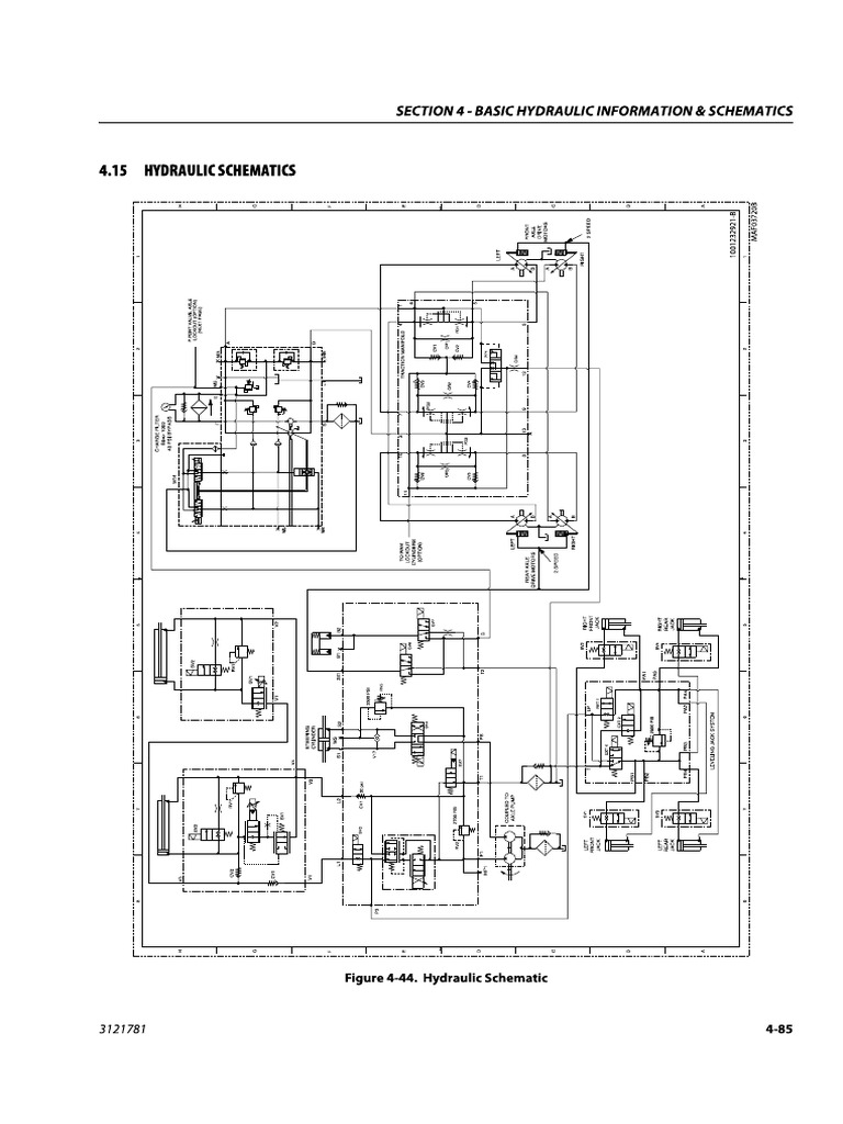 Schema Idraulico JLG 530LRT | PDF