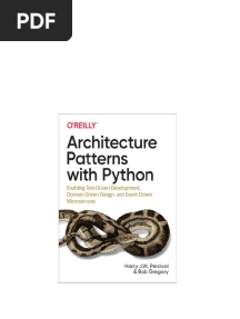 Architecture Patterns with Python 1st Edition Harry Percival pdf download