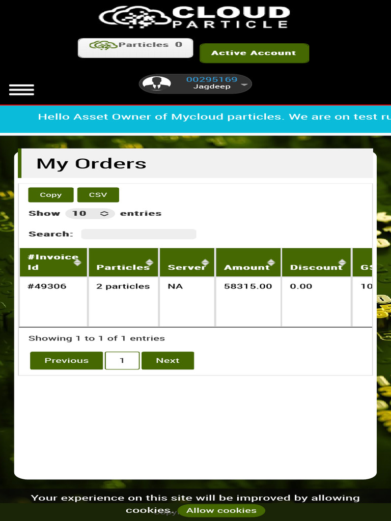 My Cloud Particles 2 | PDF