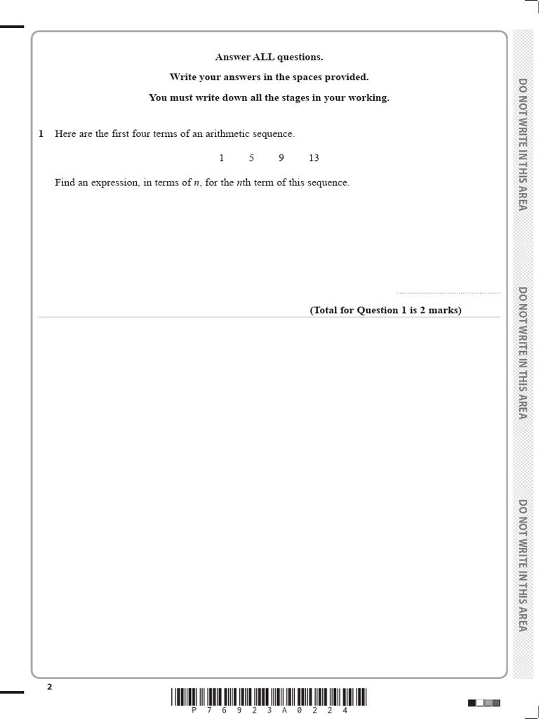 May 2024 Maths Paper Solutions | PDF | Mathematical Concepts | Geometry