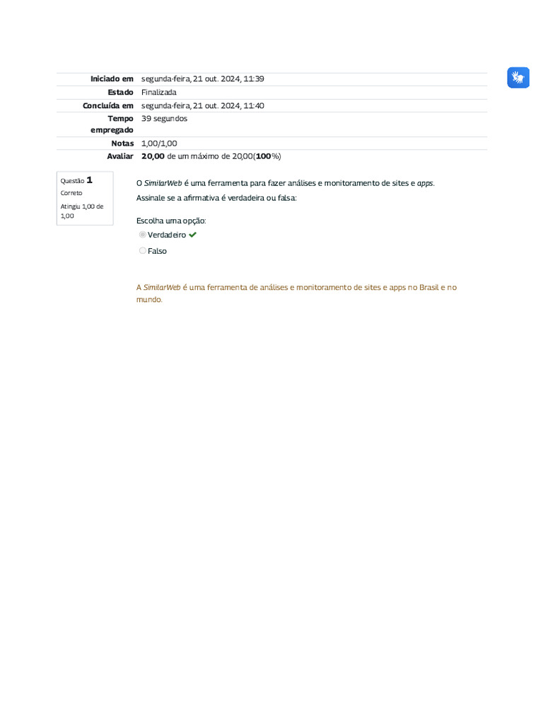 Análise da Ferramenta SimilarWeb | PDF