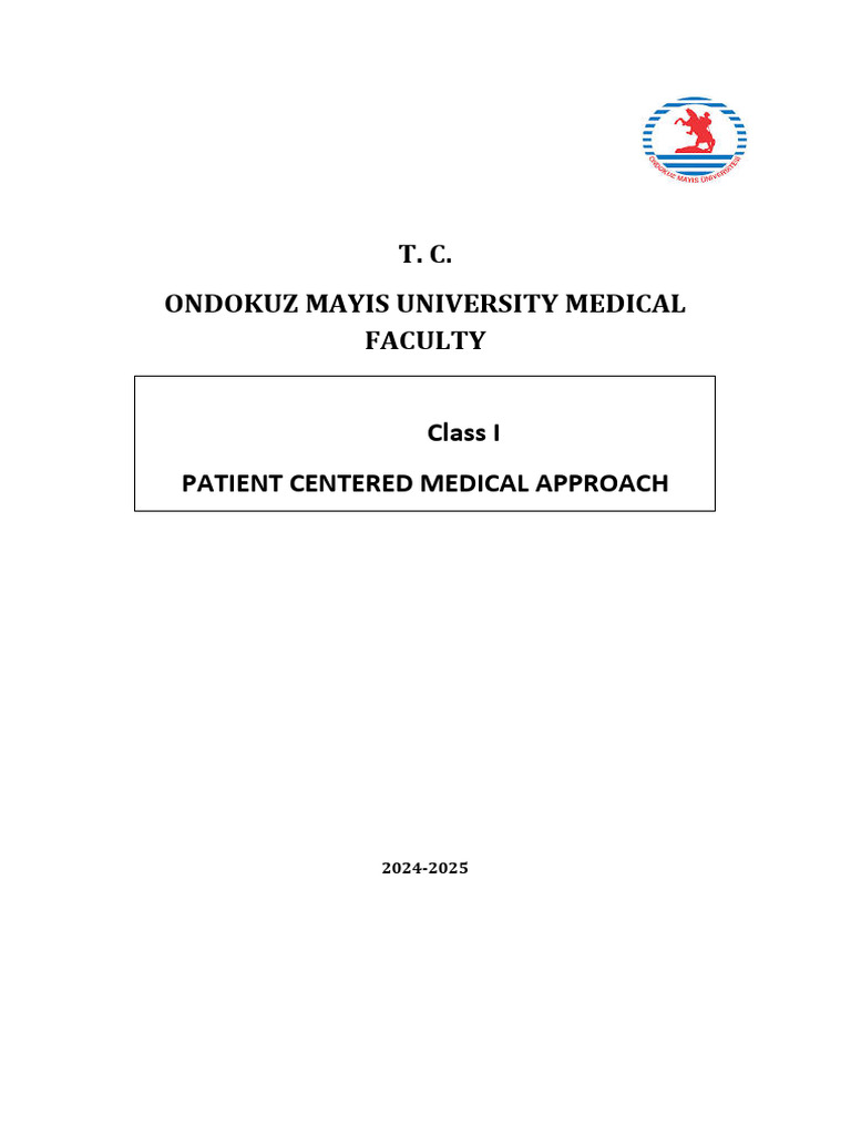 2024 2025 Patient Centered Approach Pdf