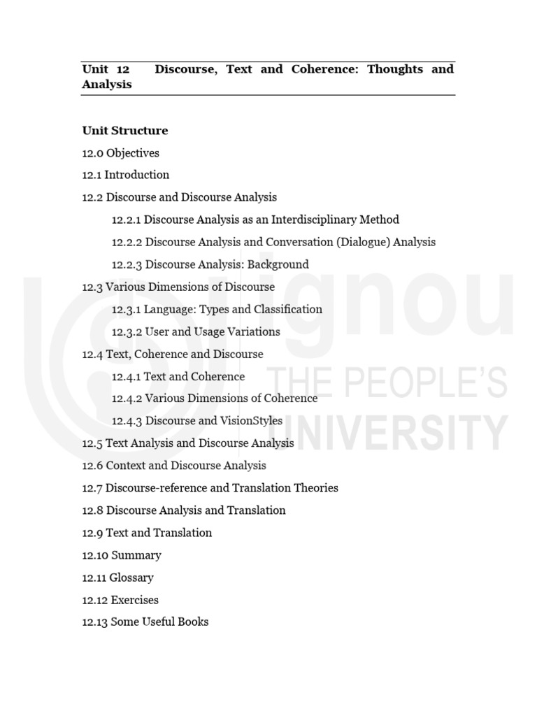 Discourse Analysis: Methods and Insights | PDF | Linguistics | Discourse