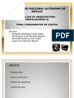 Exposición de Administración de Costos Indirectos