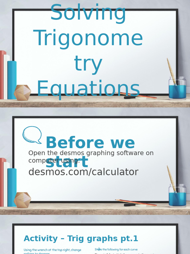 Understanding Trigonometric Graphs | PDF | Trigonometry | Trigonometric ...