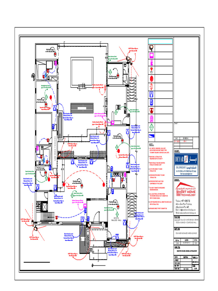 Ground Floor Plan for Proposed Villa | PDF | Electronics | Manufactured ...