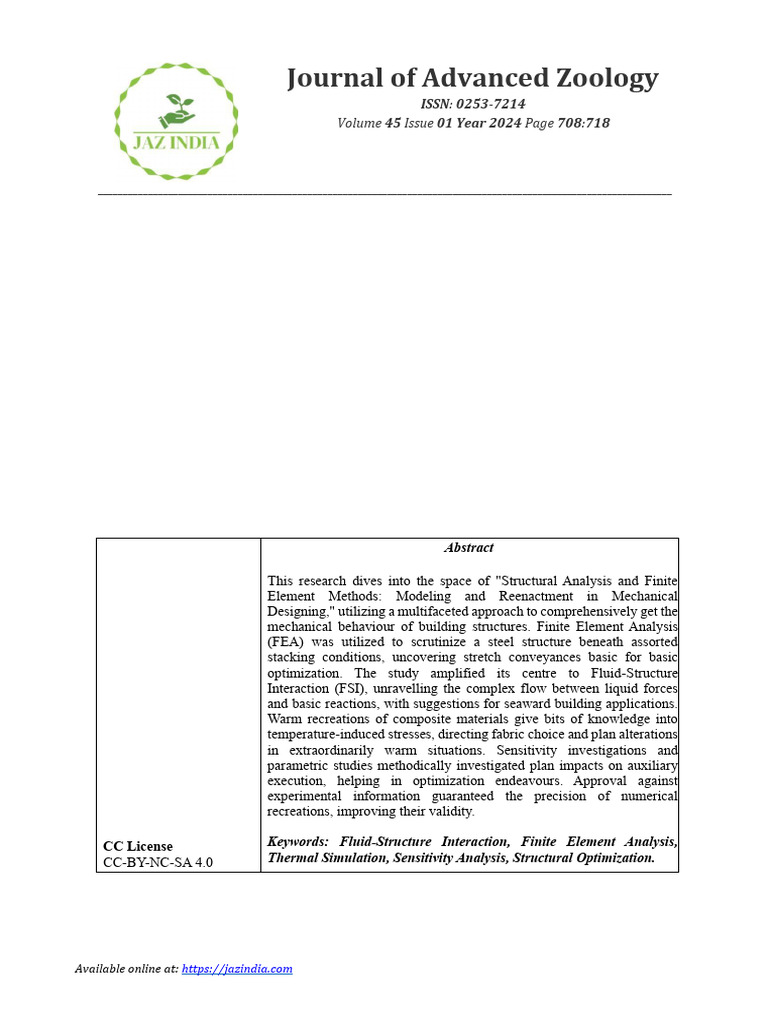 Structural Analysis in Mechanical Engineering | PDF | Finite Element ...