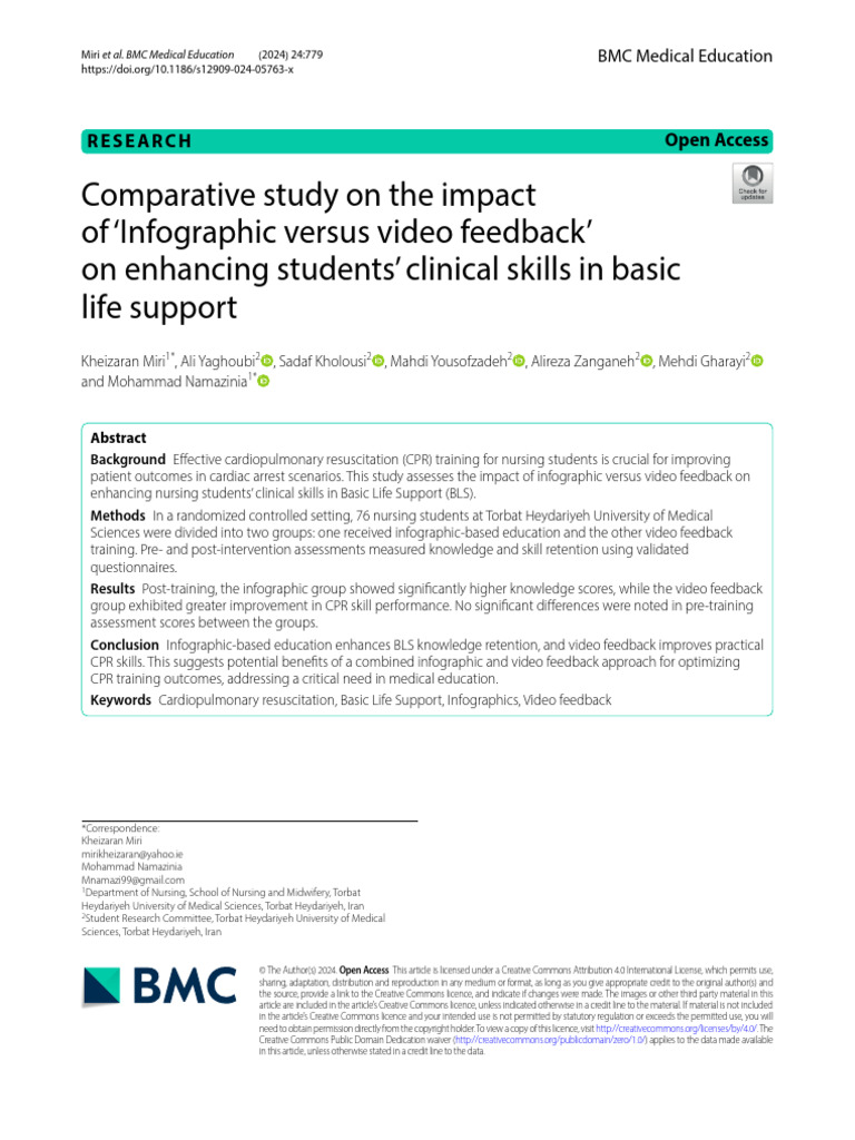 Comparative Study On The Impac | PDF | Cardiopulmonary Resuscitation